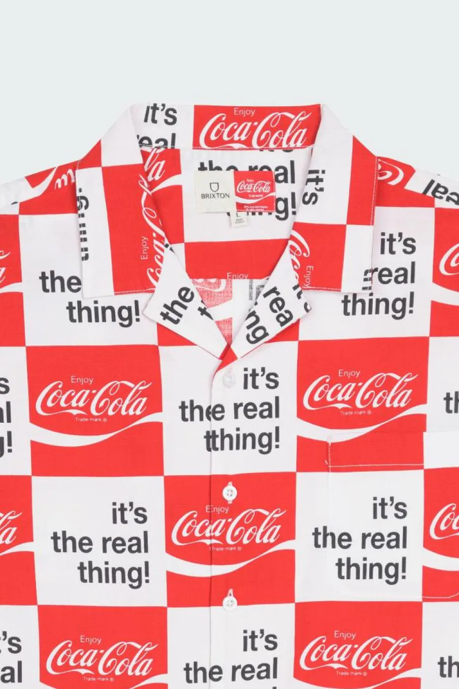 BUNKER - Chemise - x COCA COLA |*BRIXTON Sale