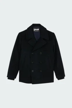 CABAN DOUBLE BOUTONNAGE - Manteau | Bleu*SCHOTT Discount