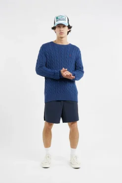 Cable-Knit Cotton Sweater - Pull | Bleu*POLO RALPH LAUREN Clearance
