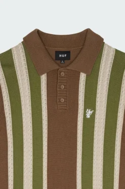 CAMBRIDGE SWEATER - Polo | Marron*HUF Discount