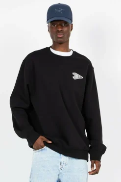 CAMP FLAG CREW Black - Sweatshirt | Noir*VANS Discount