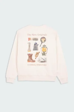 CAMPING ESSENTIALS - Sweatshirt | Beige*THE NEW ORIGINALS Sale