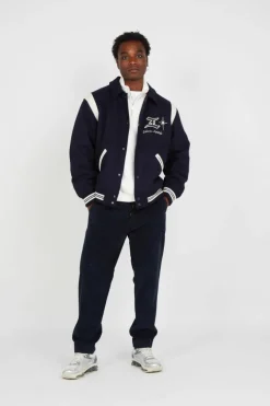 CAMPUS - Bomber | Bleu*EDWIN Outlet