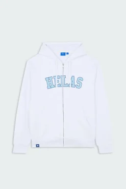 CAMPUS - Hoodie zippé | Blanc*HELAS Sale