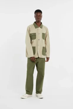 CANVAS CHEF PANTS - Pantalon | Kaki*SERVICE WORKS Best