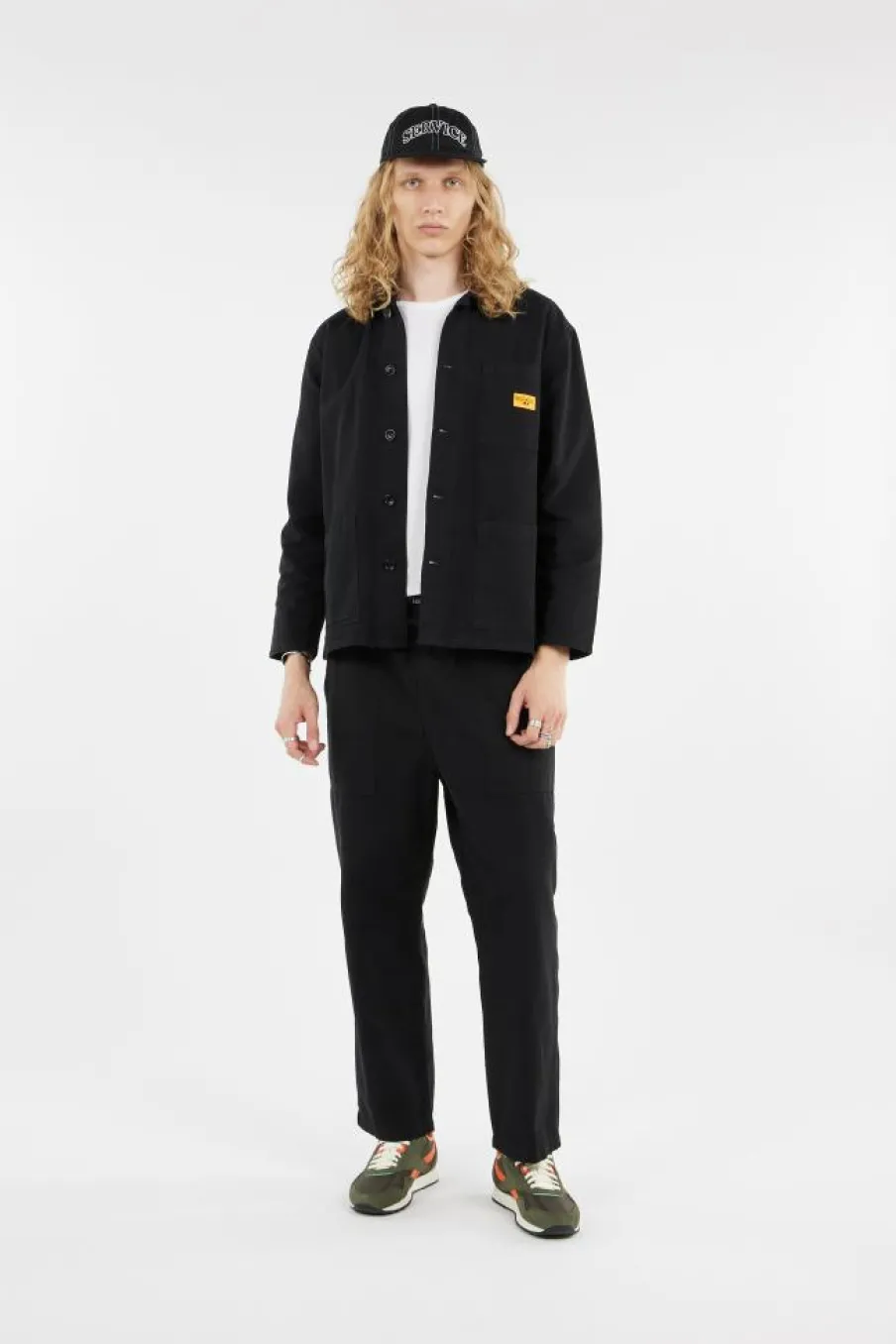 CANVAS CHORE SHIRT - Surchemise | Noir*SERVICE WORKS Clearance