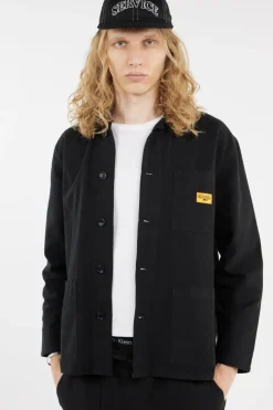 CANVAS CHORE SHIRT - Surchemise | Noir*SERVICE WORKS Clearance