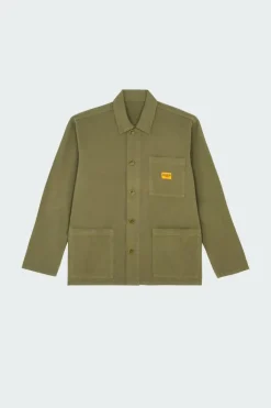CANVAS CHORE SHIRT - Surchemise | Kaki*SERVICE WORKS Outlet