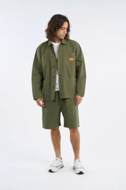 CANVAS CHORE SHIRT - Surchemise | Kaki*SERVICE WORKS Outlet