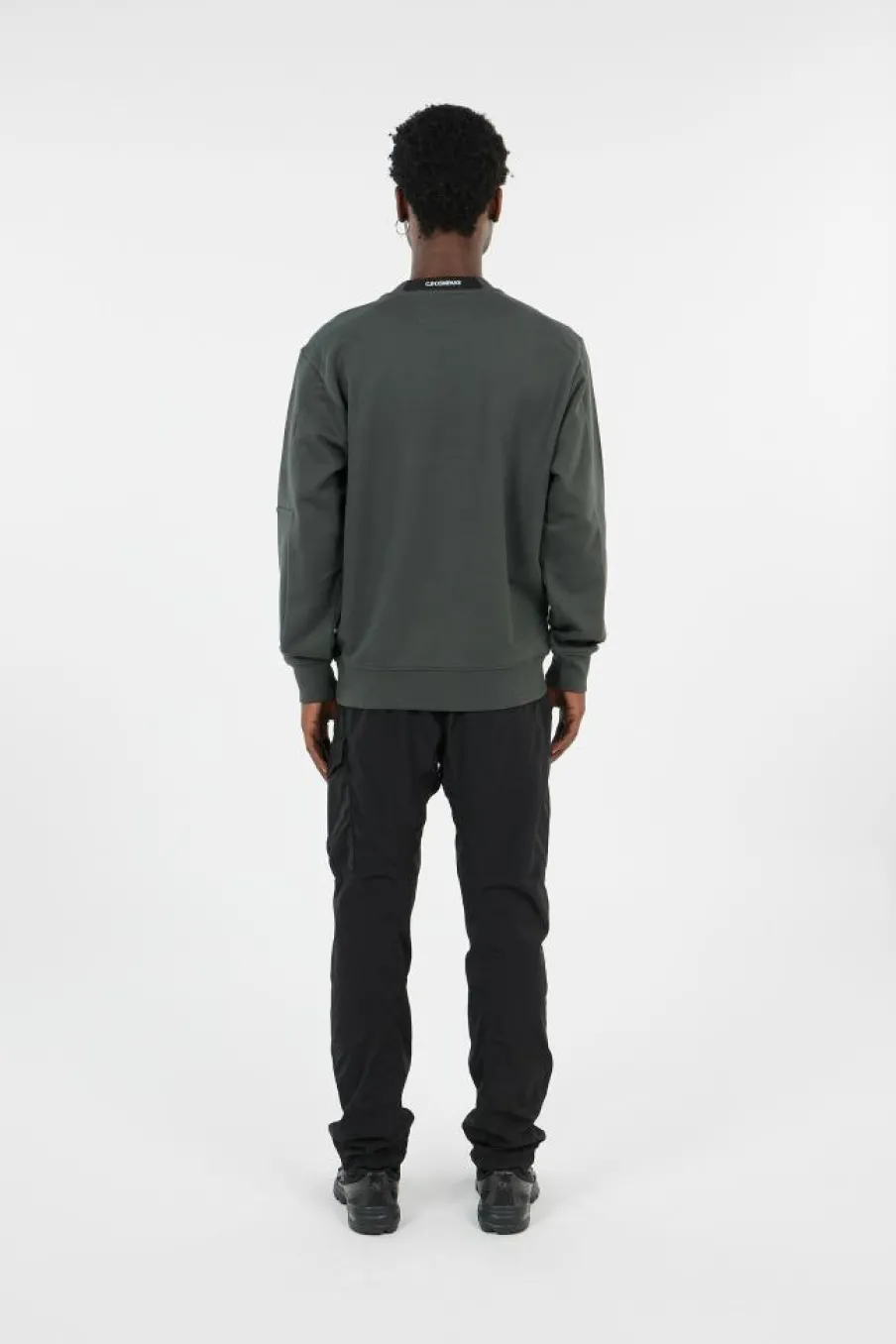 CARGO PANT IN CHROME - R - Jogging | Noir*C.P. COMPANY Outlet