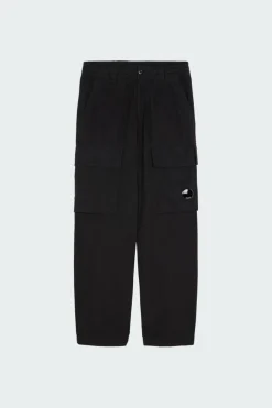 CARGO PANT IN MICROREPS PEACHED - Pantalon cargo | Noir*C.P. COMPANY Clearance