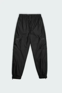 CARGO RAIN PANTS REGULAR W3 - Cargo | Noir*RAINS Discount