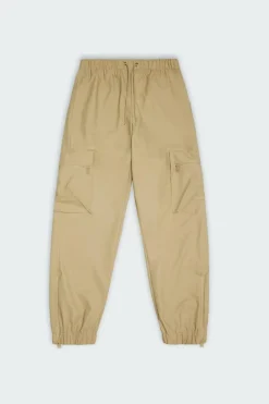 CARGO RAIN PANTS REGULAR W3 - Cargo | Beige*RAINS Outlet