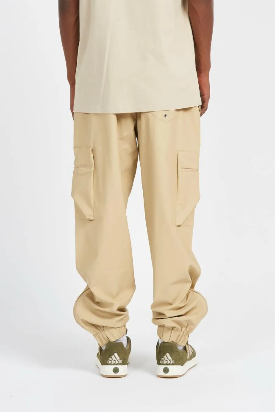 CARGO RAIN PANTS REGULAR W3 - Cargo | Beige*RAINS Outlet