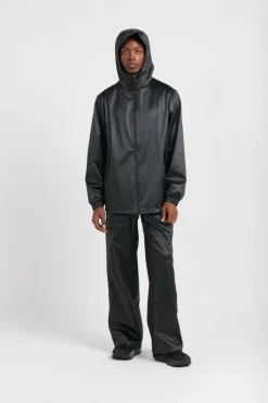 CARGO RAIN PANTS WIDE W3 - Pantalon cargo | Noir*RAINS Online