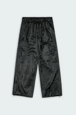 CARGO RAIN PANTS WIDE W3 - Pantalon cargo | Noir*RAINS New
