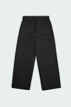 CARGO RAIN PANTS WIDE W3 - Pantalon cargo | Noir*RAINS Discount