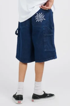 CARPENTER DENIM BAGGY - Short | Bleu*JACKER Best