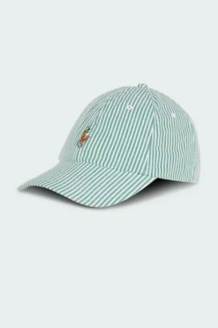 Casquette de baseball en seersucker - Casquette | Vert*POLO RALPH LAUREN Best