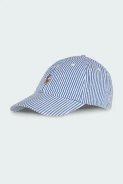 Casquette de baseball en seersucker - Casquette | Multicolore*POLO RALPH LAUREN Online