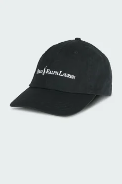 Casquette de baseball sergé coton - Casquette | Noir*POLO RALPH LAUREN Discount