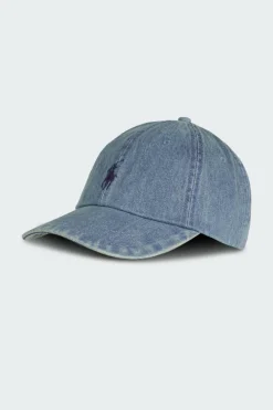 Casquette en denim indigo - Casquette | Bleu*POLO RALPH LAUREN New