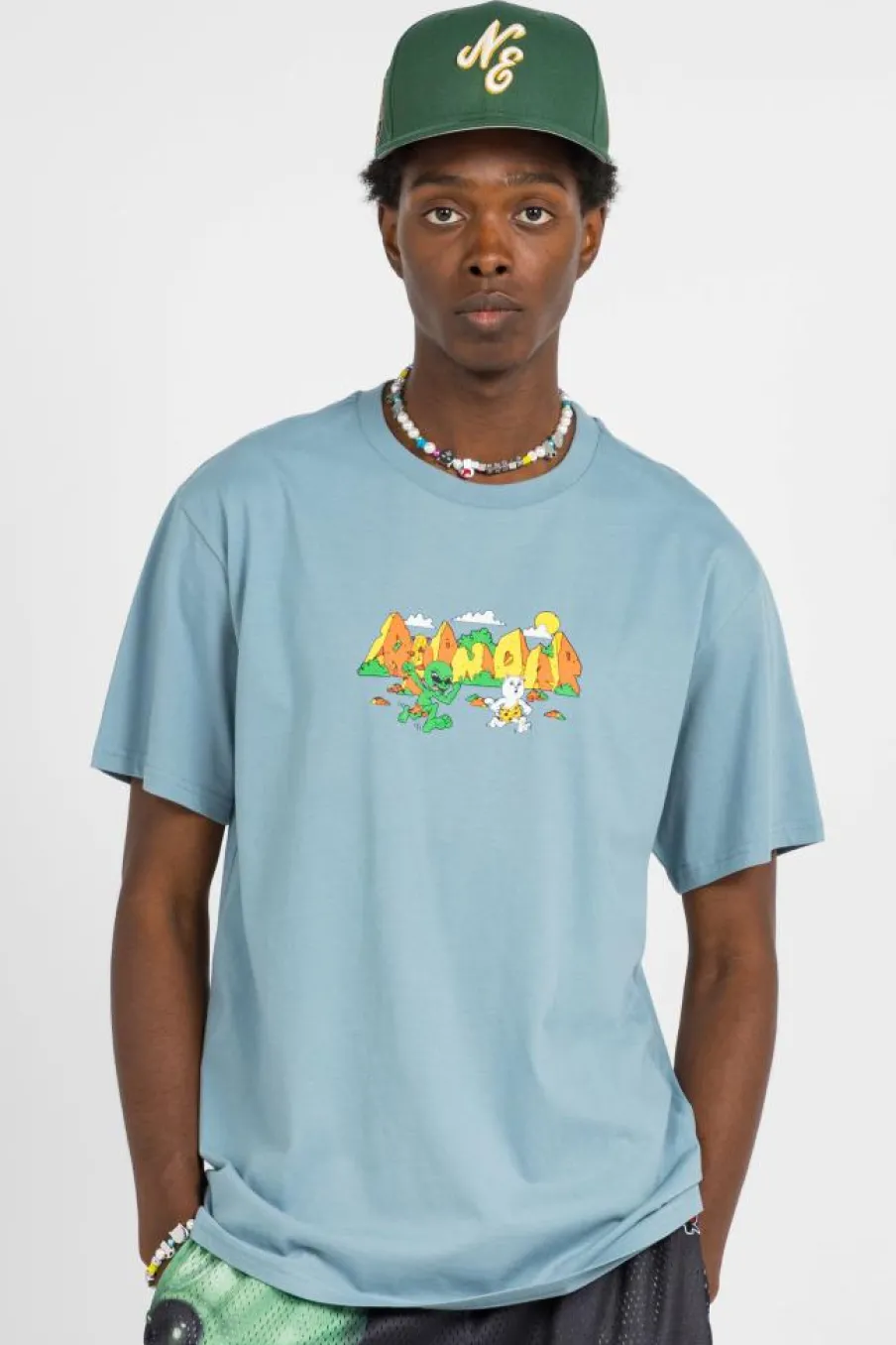CAVENERM TEE - T-shirt | Bleu*RIPNDIP Sale