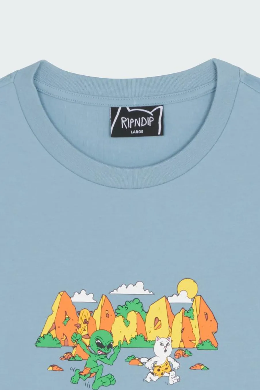 CAVENERM TEE - T-shirt | Bleu*RIPNDIP Sale