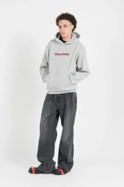 CHAIN STITCH HD - Hoodie | Gris*DAILY PAPER Hot