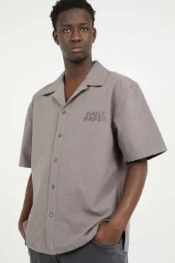 CHAIN STITCH SS - Chemise | Gris*DAILY PAPER Discount