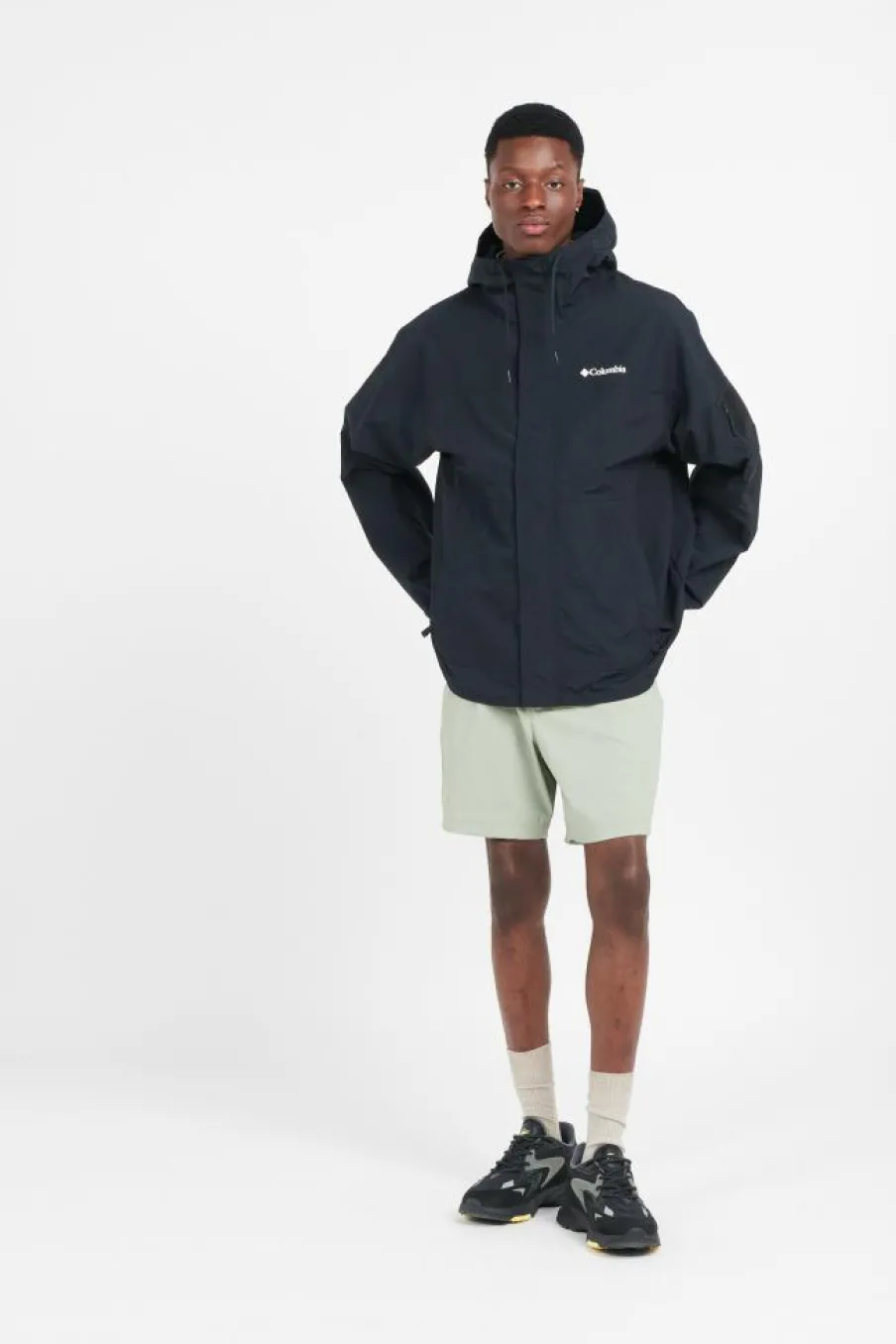 Challenger FZ Windbreake - Parka | Noir*COLUMBIA