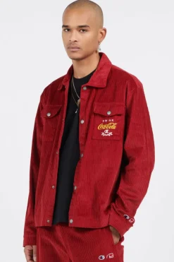COCA-COLA - Surchemise | Rouge*CHAMPION Clearance