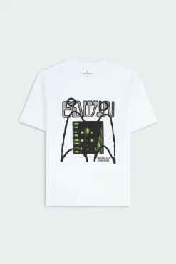 CHANNEL - T-shirt | Blanc*EDWIN Discount