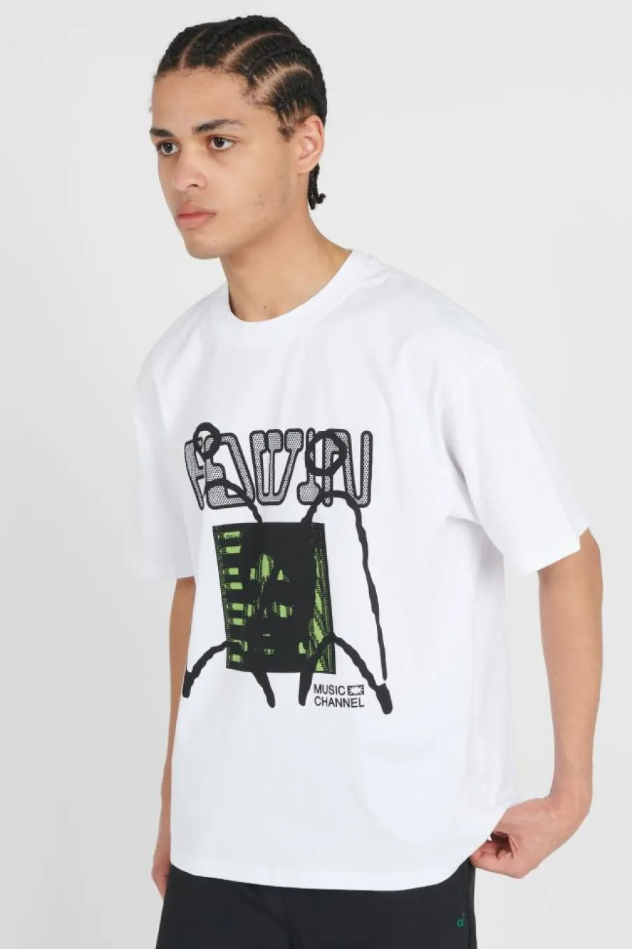 CHANNEL - T-shirt | Blanc*EDWIN Discount