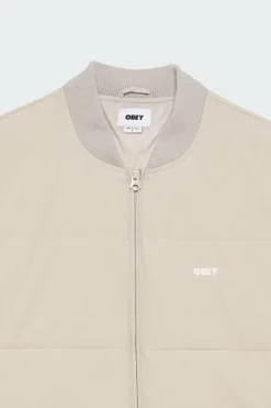 CHARIE SIG SIV - Bomber | Beige*OBEY Clearance