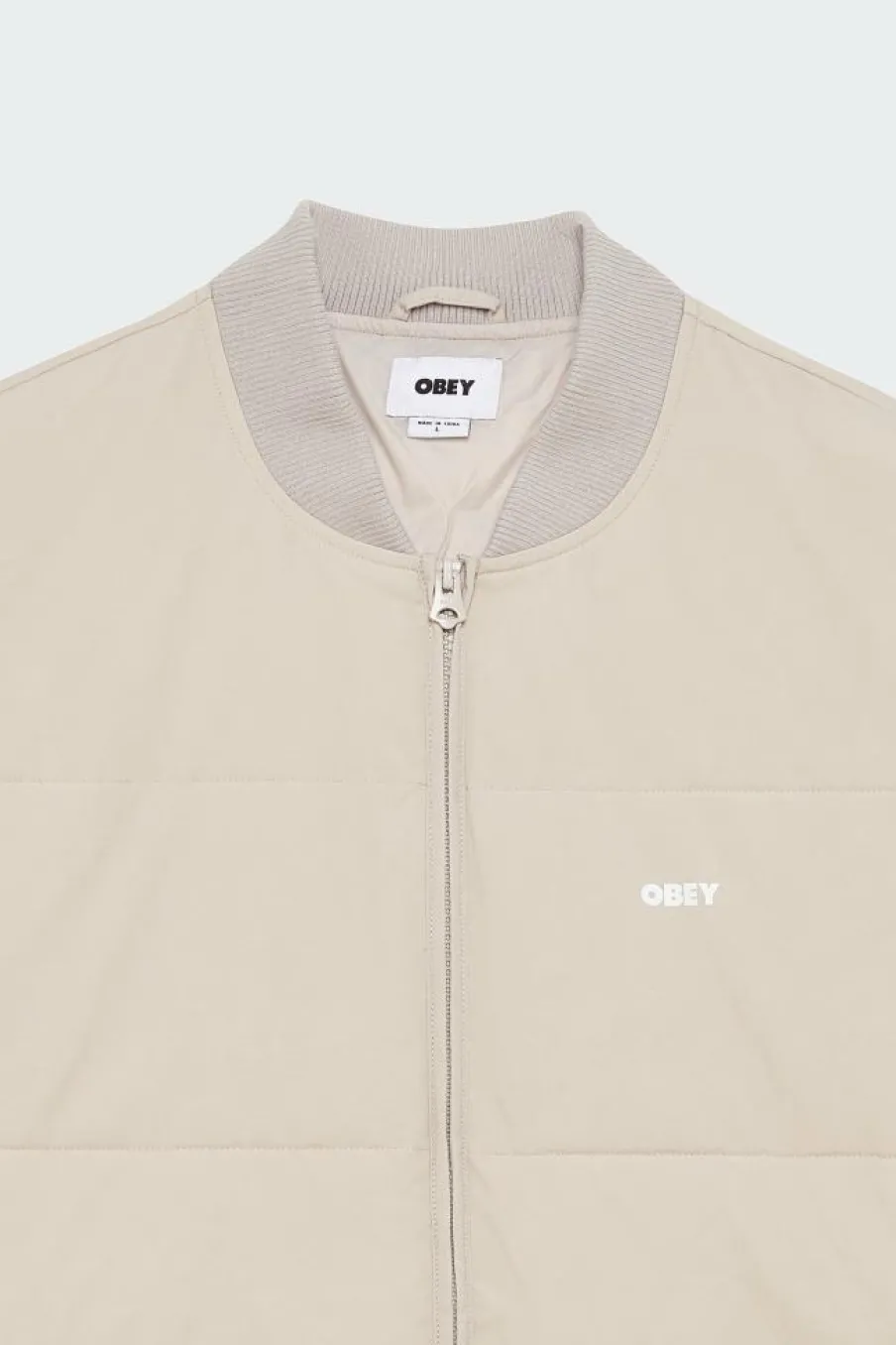 CHARIE SIG SIV - Bomber | Beige*OBEY Clearance