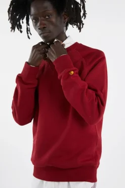 Chase - Sweatshirt | Rouge*CARHARTT WIP Clearance