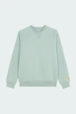 Chase - Sweatshirt | Vert*CARHARTT WIP Clearance