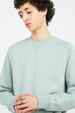 Chase - Sweatshirt | Vert*CARHARTT WIP Clearance