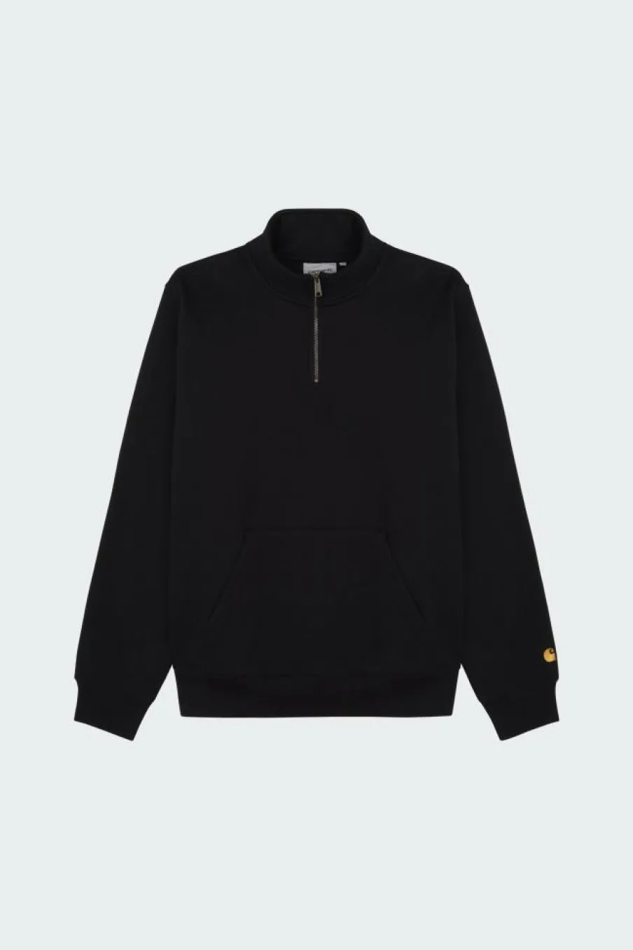 Chase Neck Zip - Sweatshirt | Noir*CARHARTT WIP Online