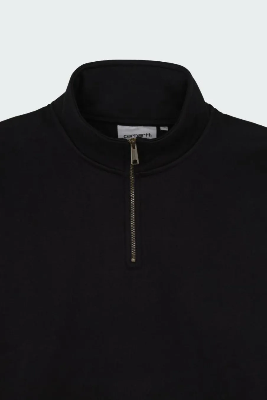 Chase Neck Zip - Sweatshirt | Noir*CARHARTT WIP Online