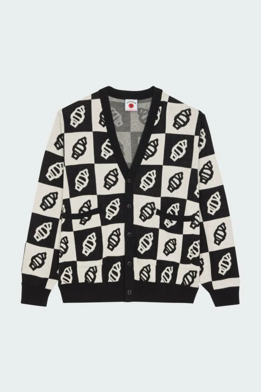CHECKERBOARD - Cardigan | Multicolore*ICE CREAM