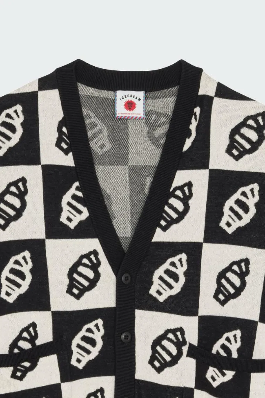 CHECKERBOARD - Cardigan | Multicolore*ICE CREAM