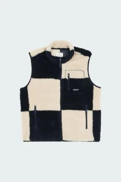 CHECKERED SHERPA VEST - Veste | Multicolore*GRAMICCI Sale