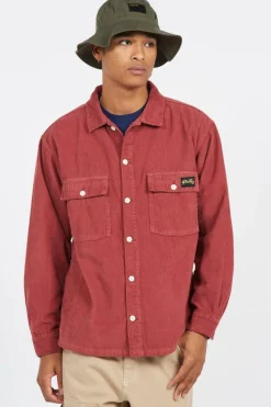 CHEM AW2311142 CPO CRANBERRY C - Chemise | Rouge*STAN RAY Clearance