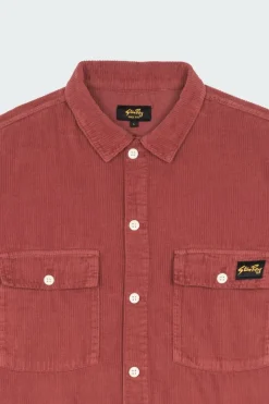 CHEM AW2311142 CPO CRANBERRY C - Chemise | Rouge*STAN RAY Clearance