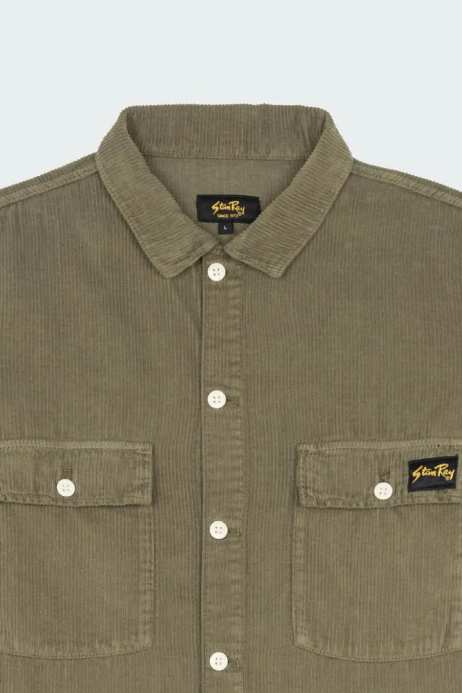 CHEM AW2311114 CPO OLIVE CORD - Chemise | Vert*STAN RAY Discount