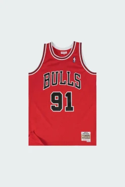 CHICAGO BULLS - DENIS RODMAN - Maillot | Rouge*MITCHELL & NESS Hot