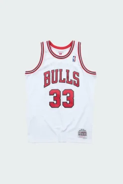 CHICAGO BULLS - SCOTTIE PIPPEN - débardeur | Blanc*MITCHELL & NESS