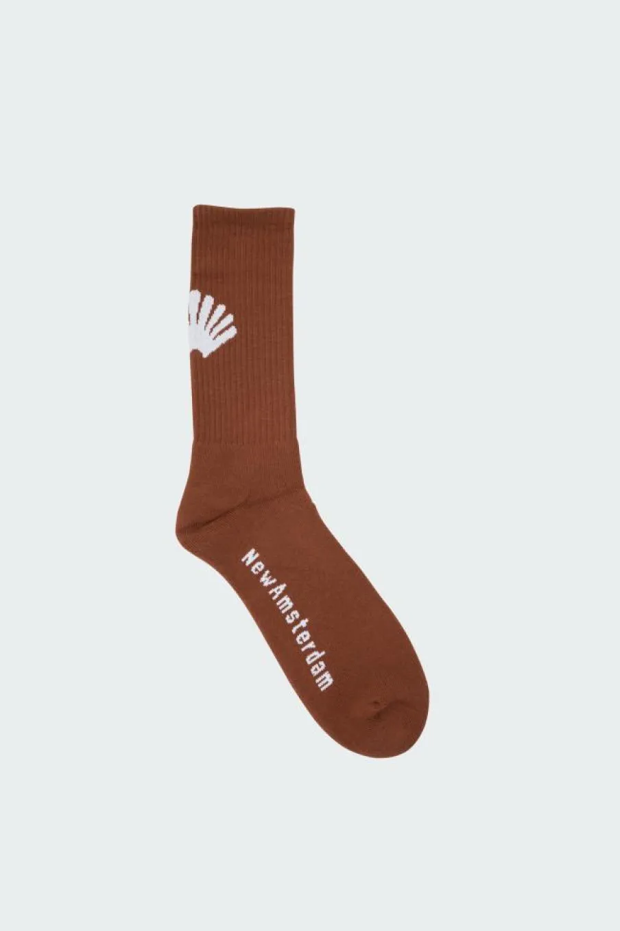 CHO7 2302106008 LOGO SOCKS BROWN - Chaussettes | Marron*NEW AMSTERDAM SURF ASSOCIATION New
